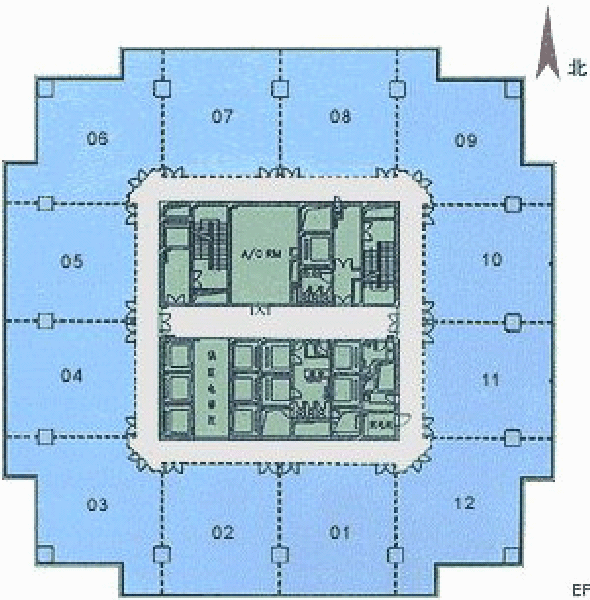 上海世貿(mào)商城場(chǎng)館圖