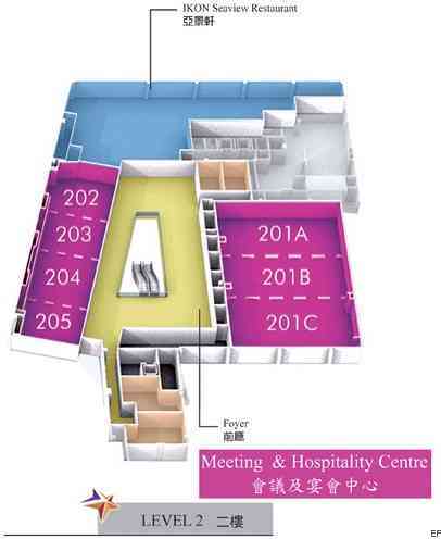 亞洲國(guó)際博覽館場(chǎng)館圖