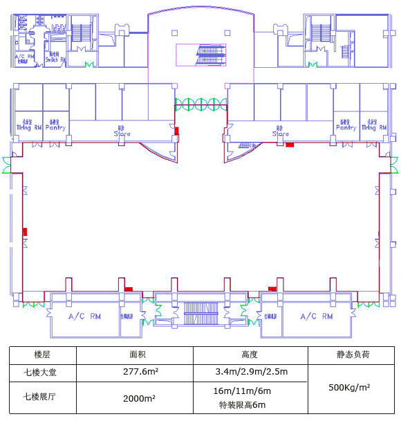 上海世貿(mào)商城場(chǎng)館圖